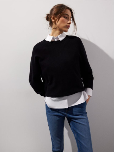 Mohito - Пуловер с високо съдържание на вълна - черен