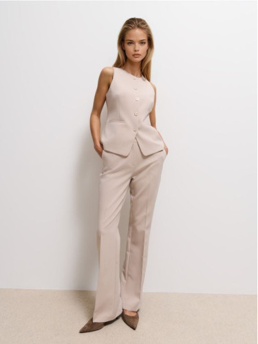 Mohito - Панталон flare - бежово