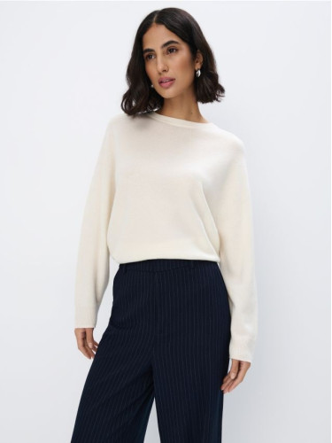 Mohito - Пуловер с високо съдържание на вълна - кремaво