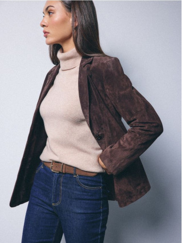 Mohito - Блуза с поло яка - бежово