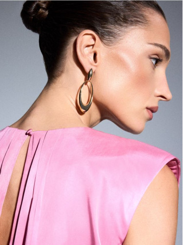 Mohito - Обеци малки халки - златно