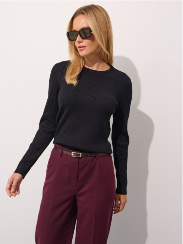 Mohito - Пуловер basic - черен