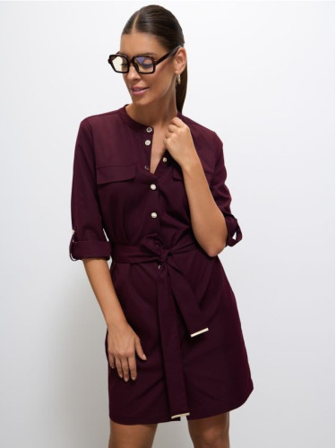 Mohito - Мини рокля тип риза - кестеняво