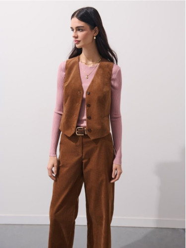 Mohito - Елек - кафяво