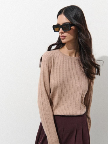Mohito - Пуловер basic - бежово