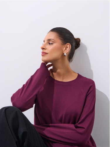 Mohito - Пуловер със съдържание на вискоза - кестеняво