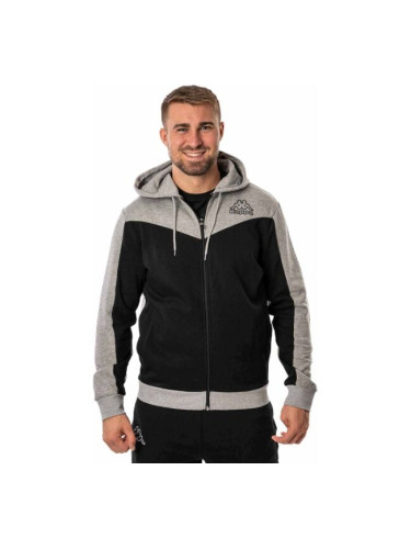 Kappa LOGO ILADES Мъжки суитшърт, сиво, размер XXXL