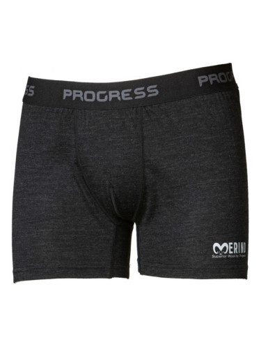 PROGRESS MRN BOXER Мъжки функционални боксерки, черно, размер
