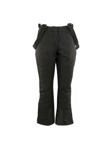 ALPINE PRO AFICA Дамски ски панталони, черно, размер