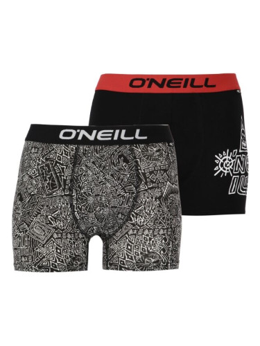 O'Neill BOXER 2-PACK Мъжки боксерки, черно, размер