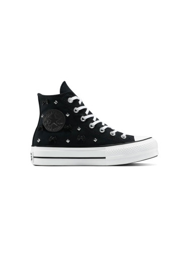 Converse Chuck Taylor All Star Lift Platform Bows & Studs Жени - Спортни обувки Converse - Черен - A14531C-4.5 - Size: 4.5