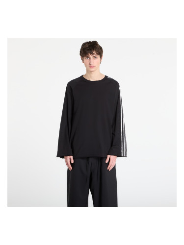 Тениска Y-3 Raw Edge 3 Stripes Short Sleeve T-Shirt Black L