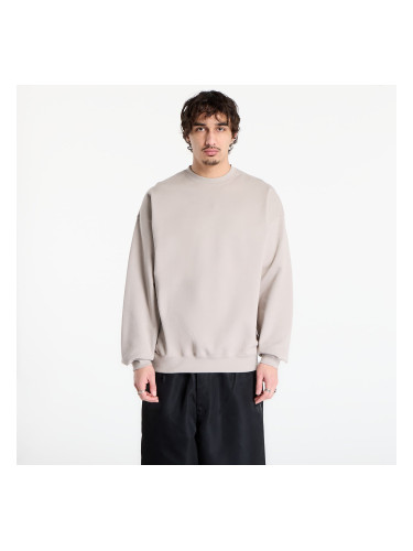 Суитшърт Y-3 Brushed Terry Crew Sweatshirt Light Brown L