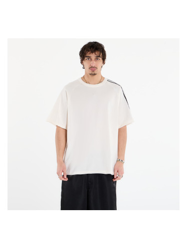Тениска Y-3 Raw Edge 3 Stripes Short Sleeve T-Shirt Chalk White L