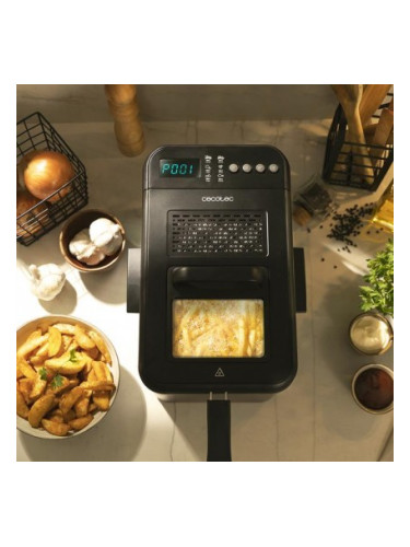 Фритюрник Cecotec Cleanfry Luxury 4000 Black