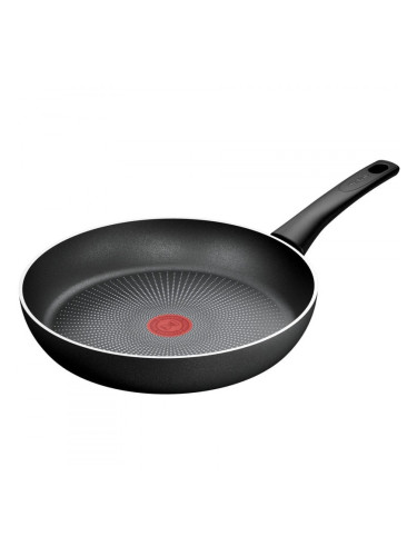 Тиган Tefal C2920653 Force, 28 см, Незалепващо покритие, Thermo-signal, Индукция, Черен