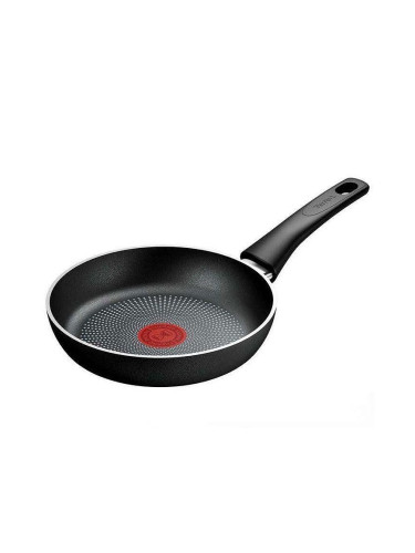 Тиган Tefal C2920453 Force, 24 см, Незалепващо покритие, Thermo-signal, Thermo-Fusion, Индукция, Черен