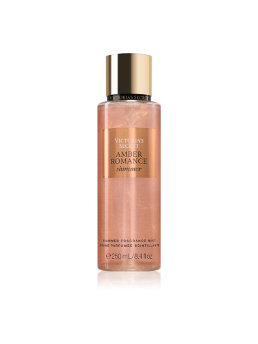 Victoria's Secret Amber Romance Shimmer спрей за тяло с блясък за жени 250 мл.