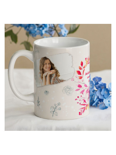 Чаша с 2 снимки-  Любовта е необикновена