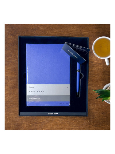 Комплект бележник B5 и химикалка Hugo Boss