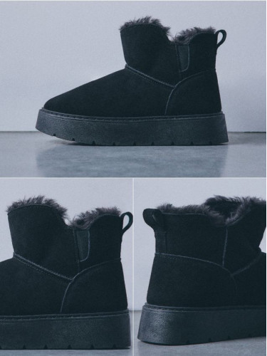 Mohito - Кожени боти - черен