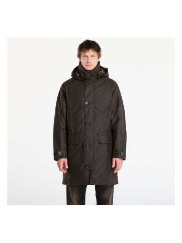 Яке Barbour Beaudale Wax Trench Coat Dark Brown M