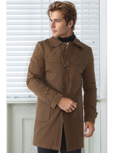 Мъжко каки палто Dewberry