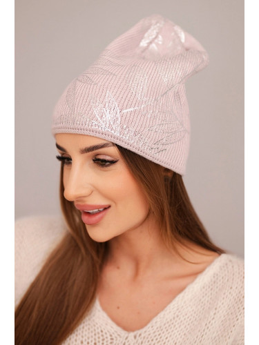 Дамска зимна шапка Kesi с двойна периферия