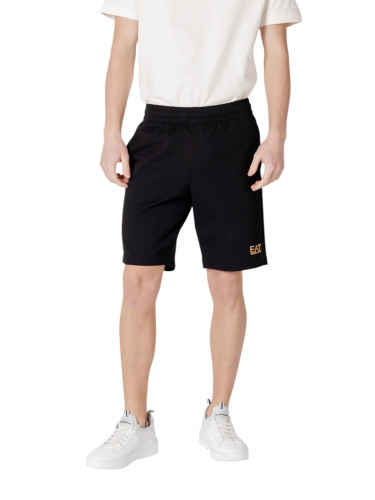 Черни мъжки бермуди Ea7