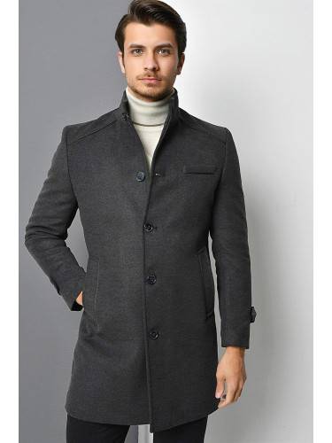 PLT9391 DEWBERRY MEN'S COAT-SMOKED