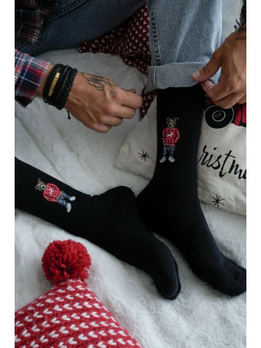 Мъжки чорапи с мотив на мечка