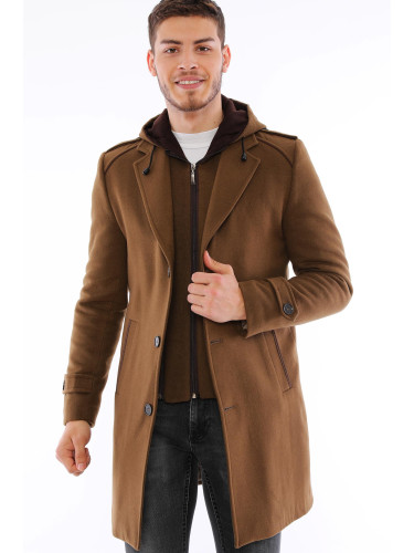 PLT9401 DEWBERRY MEN'S COAT-CAMEL