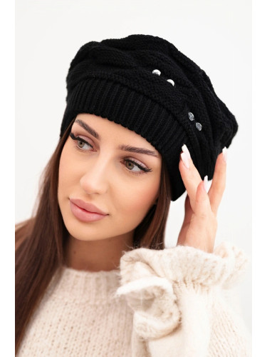Дамска зимна шапка с кристали Kesi