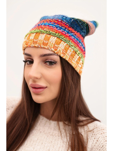 Цветна зимна шапка Kesi Krystyna