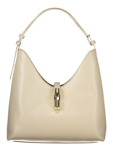 Елегантна бежова чанта