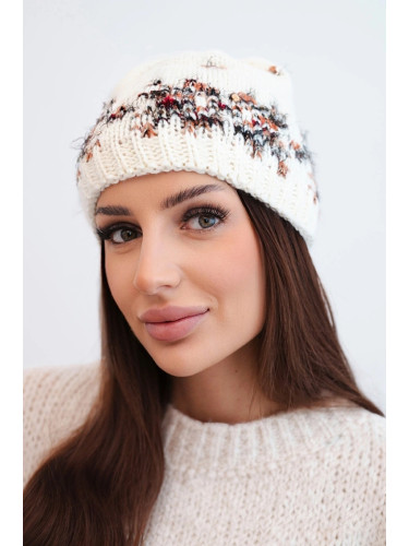 Дамска зимна шапка с норвежки модел
