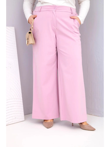 Панталони с висока талия в големи размери