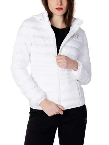 Бяло ватирано яке EA7