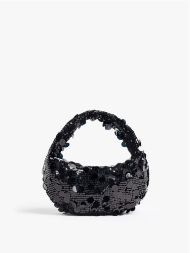 Mohito - Чанта с пайети - черен