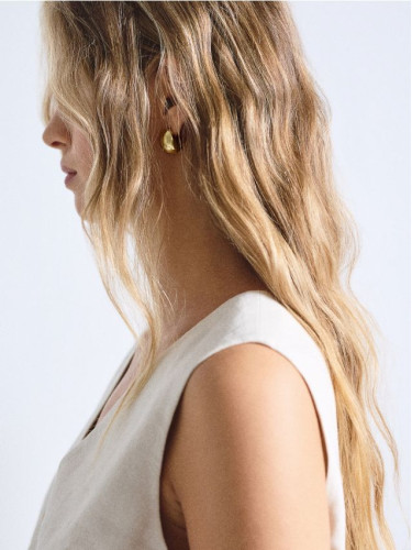 Mohito - Обеци със златно покритие - златно
