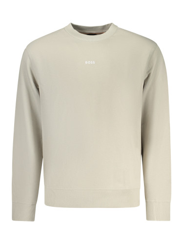 Мъжки бежов пуловер BOSS