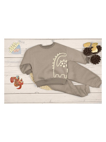 Ватиран бебешки комплект от две части Dino