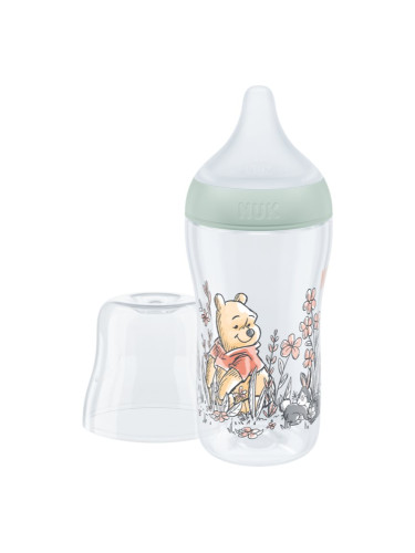 NUK Perfect Match Disney шише с контрол на температурата Winnie the Pooh 3m+ 260 мл.