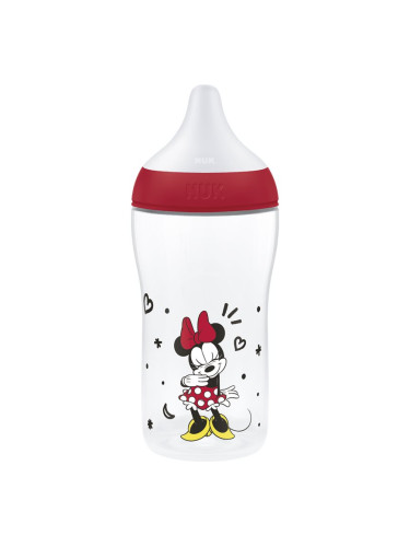 NUK Perfect Match Disney шише с контрол на температурата Minnie 3m+ 260 мл.