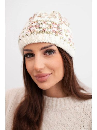 Дамска зимна шапка Кеси с декоративни кристали