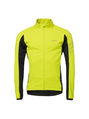 Klimatex MADRI Мъжко ветроустойчиво яке за колоездене, светло-зелено, размер