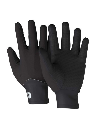 Smartwool ACTIVE FLEECE WIND GLOVE Универсални ръкавици, черно, размер