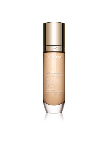 Clarins Skin Illusion Hydrating Foundation високо покривен фон дьо тен цвят 100.3N 30 мл.