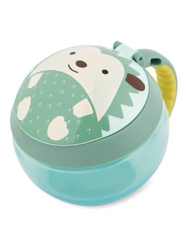 Skip Hop Zoo Snack Cup съд Hedgehog 12m+ 222 мл.