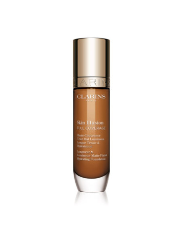 Clarins Skin Illusion Hydrating Foundation високо покривен фон дьо тен цвят 116.5W 30 мл.